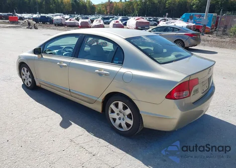 2007 Honda Civic Lx z USA, uszkodzony, nr VIN 1HGFA15557L095960